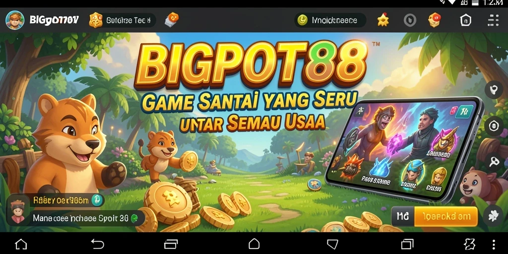 Tampilan menawan dari gameplay BIGPOT88 yang seru dan mengasyikkan.