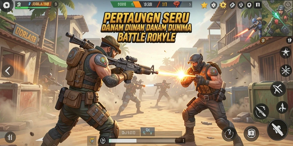 Tangkapan layar gameplay yang mendebarkan di CORLA188.