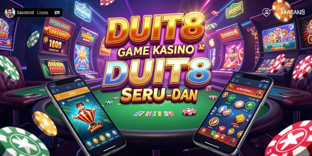 Gameplay seru dengan berbagai pilihan permainan Kasino.