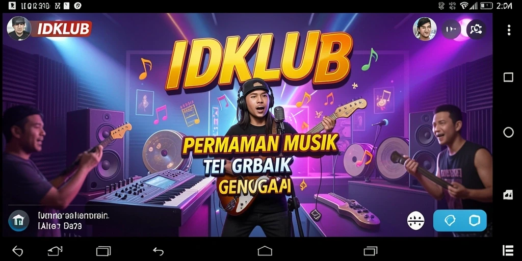 Tampilan gameplay IDKLUB yang seru dan penuh warna.