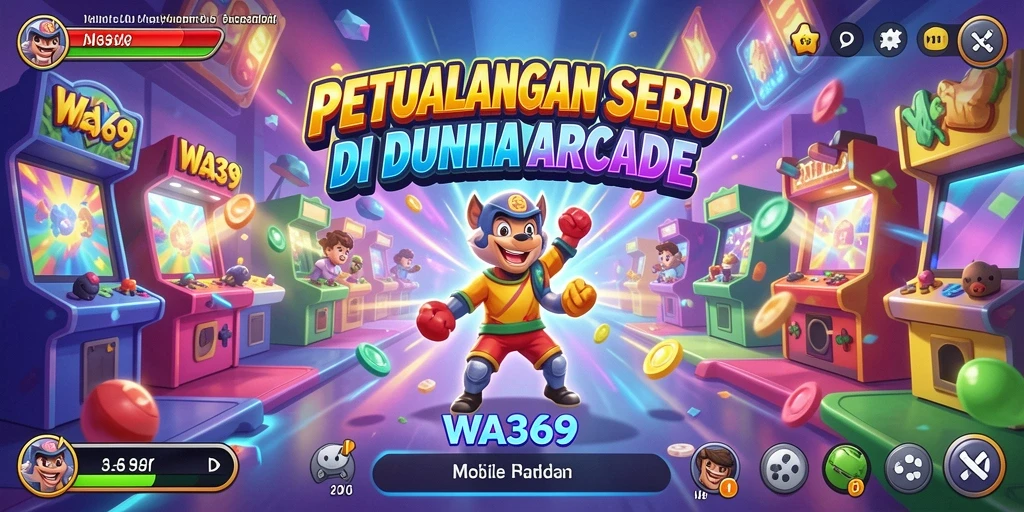 Tampilan gameplay WA369 yang seru dan menantang di arcade.